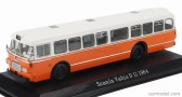 Edicola Scania Vabis D11 Autobus 1969 - Damage Display Box 1:72 Oranžová Bílá