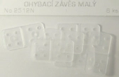 2512 ohýbací závěs 10x20, 6ks
