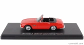 Esval model Osca 1600gt Fissore Cabriolet Open 1963 1:43 Červená Černá