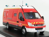 Alerte Iveco fiat New Daily 50-18 Van Sdis 36 Sapeurs Pompiers Plongeurs 2019 1:43 červená biela