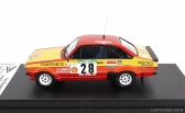 Trofeu Ford england Escort Mkii N 28 Rally Portugal 1983 Carlos Bica - Fernando Prata 1:43 Červená Žlutá