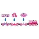 Bigjigs Rail Princess Train + 3 koľaje