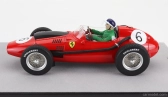 Tecnomodel Ferrari F1 Dino 246 N 6 Marocco Gp Mike Hawthorn (s figúrkou pilota) Majster sveta 1958 1:18 Červená