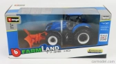 Bburago New holland T7.315 Tractor 2009 1:32 Modrá Oranžová