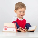 Bigjigs Toys Drevený hriankovač ružový - poškodený obal