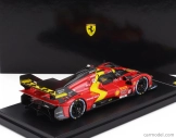 Bbr-models Ferrari 499p 3.0l Turbo V6 Team Ferrari Af Corse N 50 3. 1000 míľ Sebring 2023 Antonio Fuoco - Miguel Molina - Nicklas Nielsen 1:43 Červená Žltá Čierna