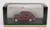 Brumm Fiat 600 Polizia Stradale 1955 1:43 Bordeaux