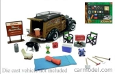 Hobby gear Príslušenstvo Set Camper Campeggio - Happy Camping Set Caravan 1:24 Rôzne