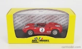Art-model Ferrari 275p Nart Ch.0812 Spider N 2 Canada Gp 1964 W.hansgen 1:43 Red