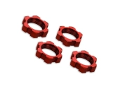 Traxxas matice kol 17mm červené (4): X-Maxx