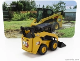 Dm-models Caterpillar Cat272d3 Ruspa Gommata - Skid Steer Loader 1:32 Žlutá Černá