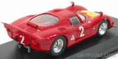 Najlepší model Alfa romeo 33.2 N 2 Imola 1968 Casoni - Dini 1:43 Červeno-žltá