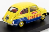 Brumm Fiat 600 Brodo Lombardi 1960 1:43 Žlutá Modrá