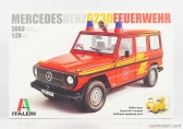 Italeri Mercedes benz G-class G230 Feuerwehr 1:24 /