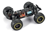 RC auto Slyder MT Turbo 1/16 4WD 2S Brushless, žltá
