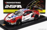 Spark-model Porsche 911 992 Gt3 R Team Grove Racing N 23 24h Spa 2023 S.grove - B.grove - A.de Pasquale - E.bamber 1:43 Červená Biela