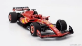 Bbr-models Ferrari F1  Sf-24 Team Scuderia Ferrari N 16 2nd Australian Gp 2024 Charles Leclerc - Polifoam Packaging 1:18 Červená Černá