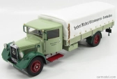 Cmc Mercedes Benz Lo2750 Truck With Tarpaulin - Cassone Telonato 1933 1:18 Zelená