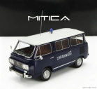 Mitica-diecast Fiat Fiat 850 Familiare Carabinieri 1970 – Interno Brown 1:18 Modrá Bílá