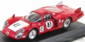 Najlepší model Alfa romeo 33.2 Lm N 41 24h Le Mans 1968 Baghetti - Vaccarella 1:43 Červená Biela