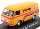 Edicola Fiat 238 Van Talmone 1970 1:43 Žlutá Červená