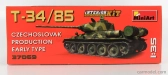 Miniart Kampfpanzer T-34/85 Tank vojenský československý 1944 1:35 /