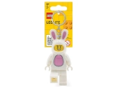 LEGO svietiaca kľúčenka – Ikonický zajačik