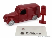 Officina-942 Fiat 508 C/1100 Van Furgone Viberti Regie Poste 1938 1:76 Red