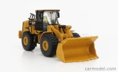 Dm-models Caterpillar Cat972m Ruspa Gommata - Scraper Tractor Wheel Loader 1:87 Žlutá Černá