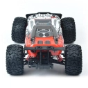 RC auto Pioneer Brave, bieločervená