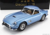 Ferrari 250gt California Spider v mierke kk s pevnou strechou 1960 1:18 Light Blue Met