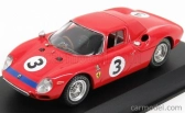 Best-model Ferrari 250lm N 3 Winner 12h Surfers Paradise 1966 J.stewart 1:43 Red