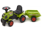 ROZBALENÉ – FALK – Detská odrážadlo Baby Claas Axos s prívesom