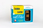 Abrex Škoda Garde (1982) 1:43 - Bronzová Metalíza - Stavebnice