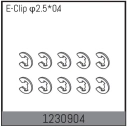 1230904 - E Clips 2.5*0.4 (10)