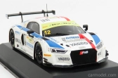 Minichamps Audi R8 Lms Team Hcb Rutroni Racing N 12 Fia World Gt Cup Macau 2017 Plentz 1:43 Biela