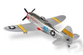RC lietadlo P-47 Thunderbolt V2 Hunter, mód 1
