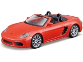 Maisto Porsche 718 Boxster 1:39 oranžový