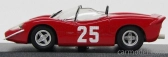 Best-model Fiat Abarth 2000 N 25 Winner Nurburgring 1969 T.hezemans 1:43 Red