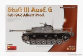 Miniart Tank Stug Iii Ausf.g Military 1943 1:72 /