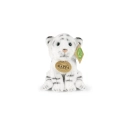 Rappa Plyšový tiger biely sediaci 15 cm ECO-FRIENDLY