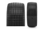 ADDICTIVE V2 BUGGY C1 (SUPER SOFT) lepivé pneumatiky, čierne ráfiky, 2 ks.