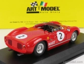 Art-model Ferrari 275p Nart Ch.0812 Spider N 2 Canada Gp 1964 W.hansgen 1:43 Red