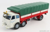 Edicola Pegaso 1063 Truck Telonato 3-assi 1968 1:43 Biela červená zelená