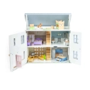 Bigjigs Toys Sada dřevěný nábytek do domečku pro panenky