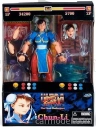 Jada Figures Chun-li - Ultra Street Fighter Ii - The Final Challengers - Cm. 15.5 - Action Figure 1:10 Červená Modrá Bílá