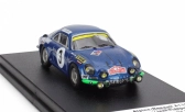 Trofeu Renault Alpine A110 N 3 Rally Montecarlo 1970 Jean Vinatier - Jean Francois Jacob 1:43 Blue