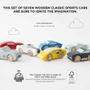 Le Toy Van Set dřevěných sportovních autíček