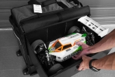 Velká přepravní taška na kolečkách pro modely 1/8 a 1/10 (4 střední a 1 velká přihrádka)