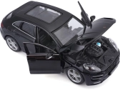 Bburago Plus Porsche Macan 1:24 černá metalíza